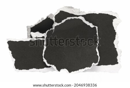 Blank photo frame isolated on white background