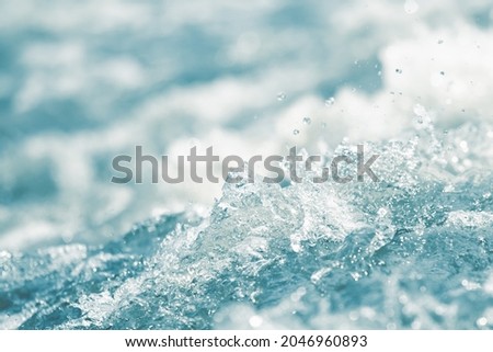 CLEAN BUBBLING WATER BACKGROUND, WHIRLPOOL AT SPA