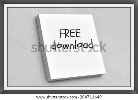 Text free download on the short note texture background