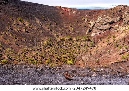 Fuencalientes, voulcanic route, La palma, Canary islands, Spain