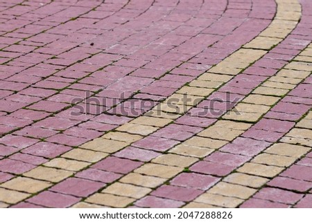 Texture of colored cobblestones for backgrounds