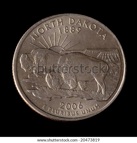 The quarter dollar from Dakota