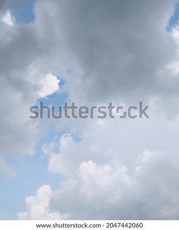 Bright picture of clouds on the sky