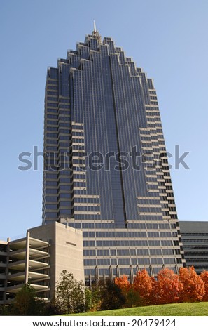 Modern Highrise Office Building in Midtown Atlanta
