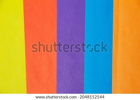 Colored paper and marker for children's creativity, apple, backgrounds for creativity, place for text