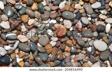 Pebble beach texture 