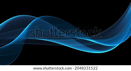  Wave abstract images, color design Abstract colored wave on