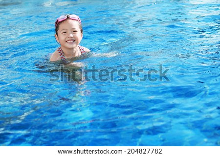 children in swimming pool