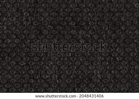 Black plain fabric, textile. Close up shot