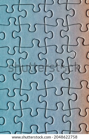 Puzzle background, pieces fit together completely