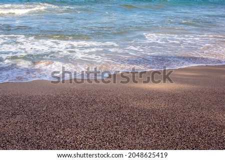 Beach landscape in Costa Rica