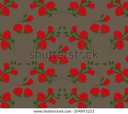 Rose Vector Pattern