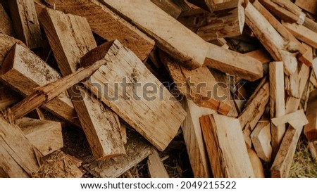 Cut up firewood for sale