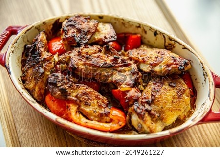 BBQ Seasoning with Bell Pepper with Pork