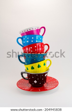 Tea Cups Royalty-Free Stock Photo #204945838