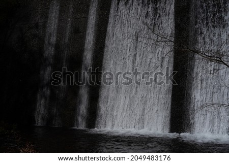 waterfall in the deep mountain in Japan