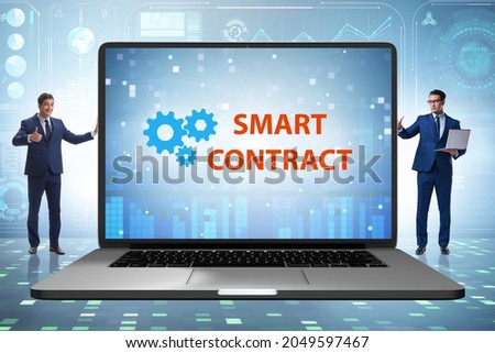 Smart contracts as illustration of blockchain technology