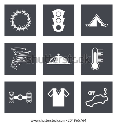 Icons for Web Design and Mobile Applications set 43. 