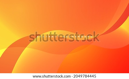 abstract orange wave background.graphic design vector