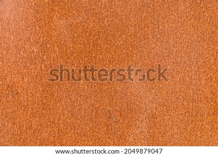 Structure of a rusty steel wall for background.
Suitable for graphic design, surface or pattern designs