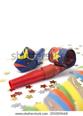 Party Horn Blower with streamers
