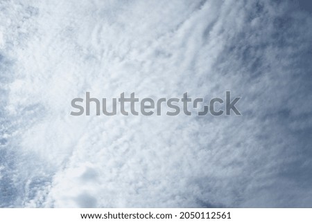 a beautiful sky full of white clouds
