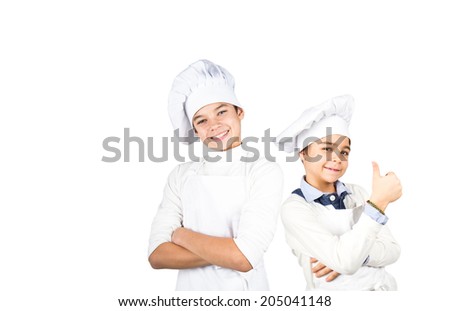 young Cooks Royalty-Free Stock Photo #205041148