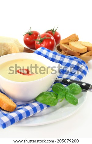 cheese cream soup