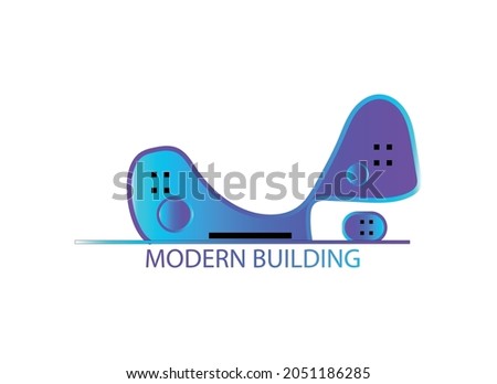 Real estate and home buildings logo template design for company 