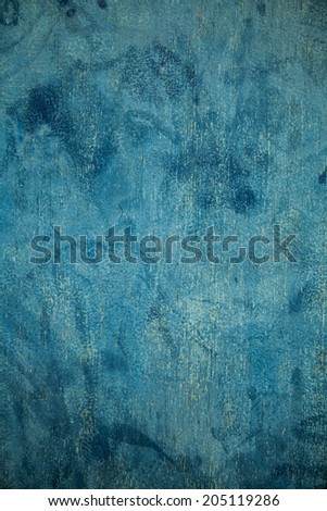 Grunge blue background with space for text and vintage