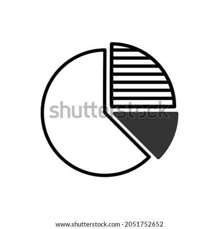 sectors icon vector illustration. icon sectors.  Royalty-Free Stock Photo #2051752652