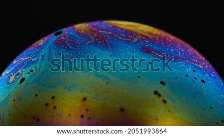Thousands of colors and shapes in a giant bubble.