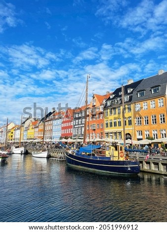 a photo from Nyhavn, Copenhagen, Denmark Royalty-Free Stock Photo #2051996912