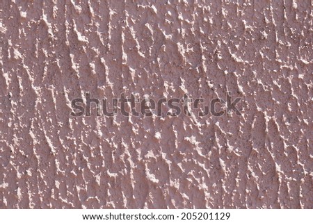 Unusual abstract tender pink painted wall background texture