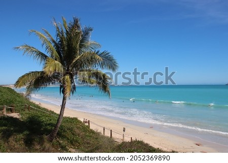 Overlooking Cable Beach, Broome, Western Australia. Royalty-Free Stock Photo #2052369890