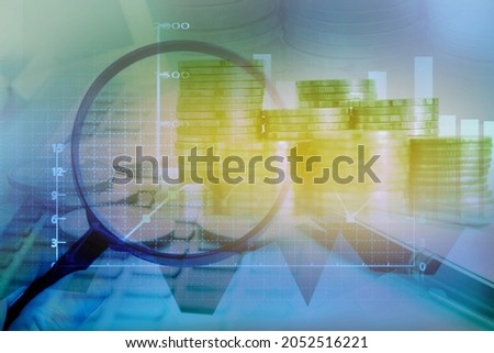 proof of stake , financial innovation concept Royalty-Free Stock Photo #2052516221