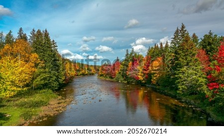 Autumn colors have arrived in rural Cape Breton 