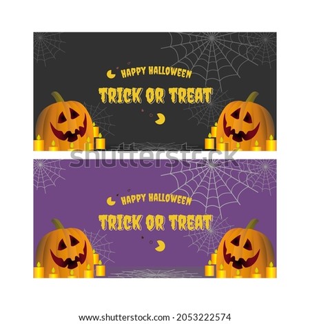 Halloween trick or treat Background