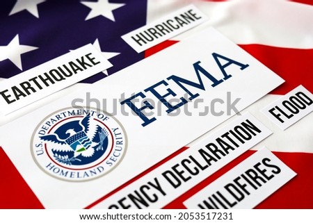 FEMA Federal Emergency Management Agency Government Management Royalty-Free Stock Photo #2053517231