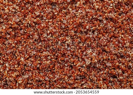 Tasty quinoa as background, closeup