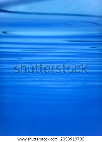Underwater View of the Water Surface. Underwater Background