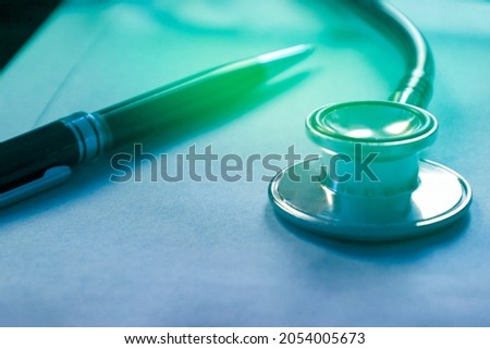 medical planning and healthcare insurance concept