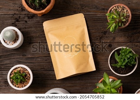 Food packaging kraft bag for delivery