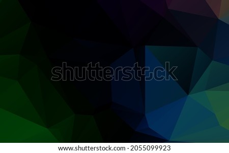 Dark grey background, modern dark low poly effect with abstract gradient for backdrop.