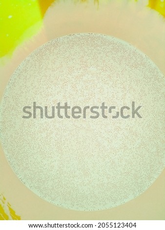 Soap bubbles in paint background texture beautiful