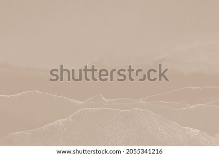 Aerial view of a brown beach, Texture Banner With Space For Text 
