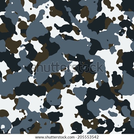 Marine blue seamless camo texture vector Stock Photo 202091329 - Avopix.com