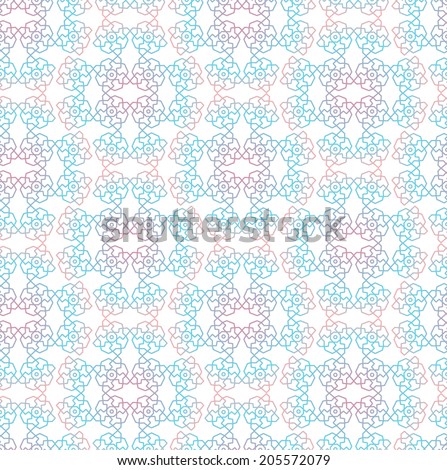 Vector floral texture. Seamless pattern