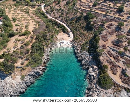 Zakynthos Greece Drone Aerial View 