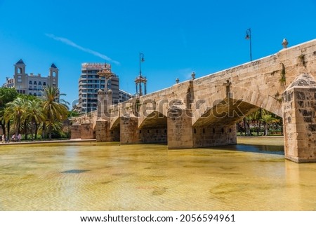 Pont de la mar in the spanish city Valencia